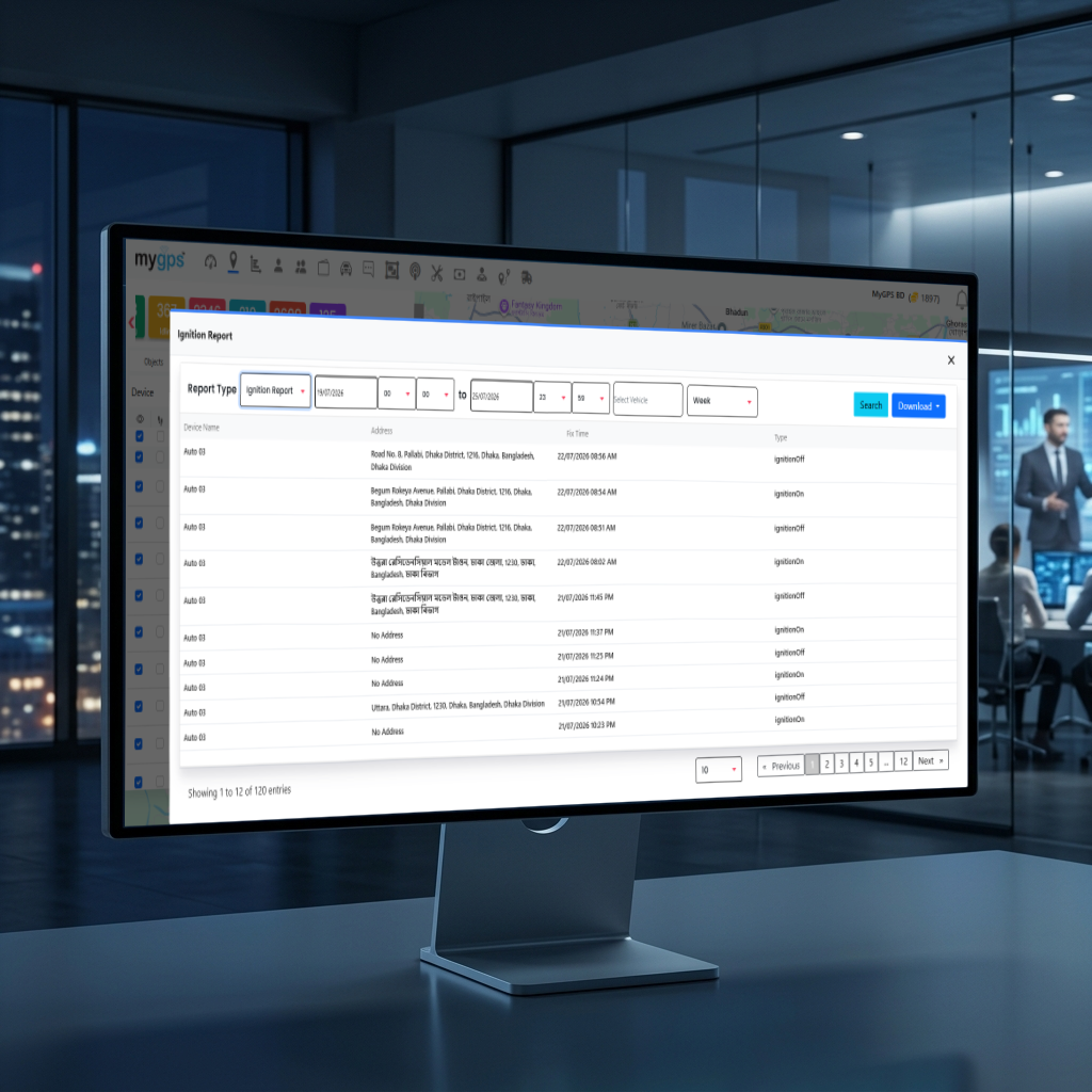 Automated Expense & Fleet Audit Statements - MyGPSBD Telematics